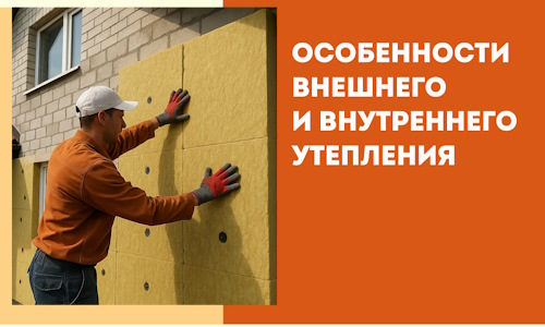 Какие особенности внешнего и внутреннего утепления в Коломне
