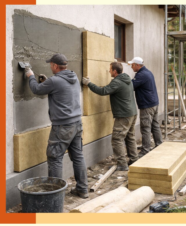 Утепление частного дома в Коломне — тепло, экономия и надежность