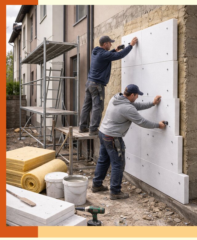 Утепление таунхауса с гарантией комфорта в Коломне