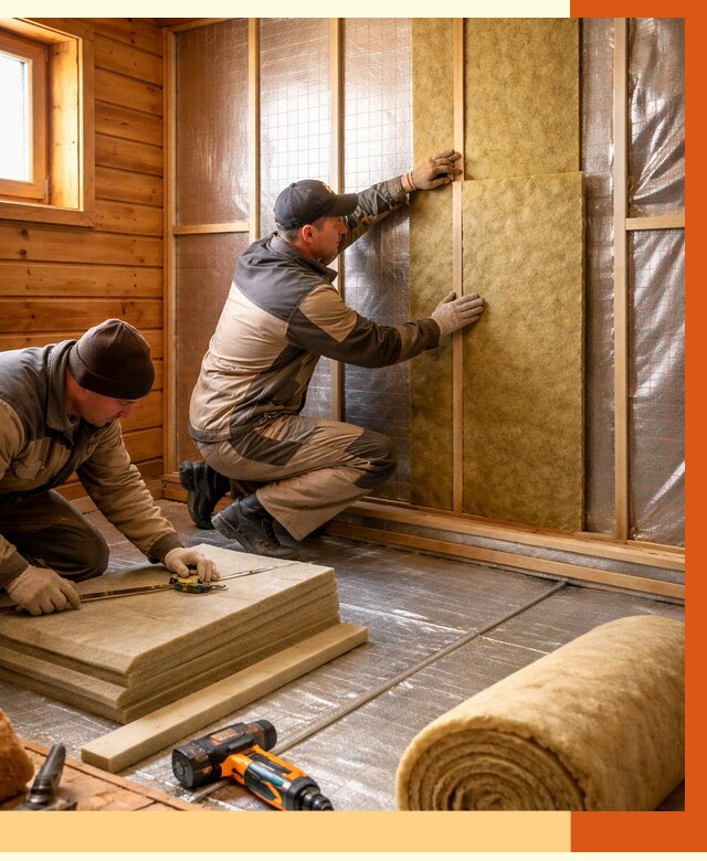 Утепление бани изнутри в Коломне под ключ от 4258 руб./м² | ТепломастерКлм