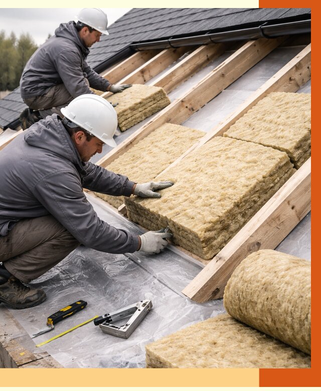 Утепление крыши в Коломне от 1876 руб./м2 — комплексное утепление кровли | ТепломастерКлм