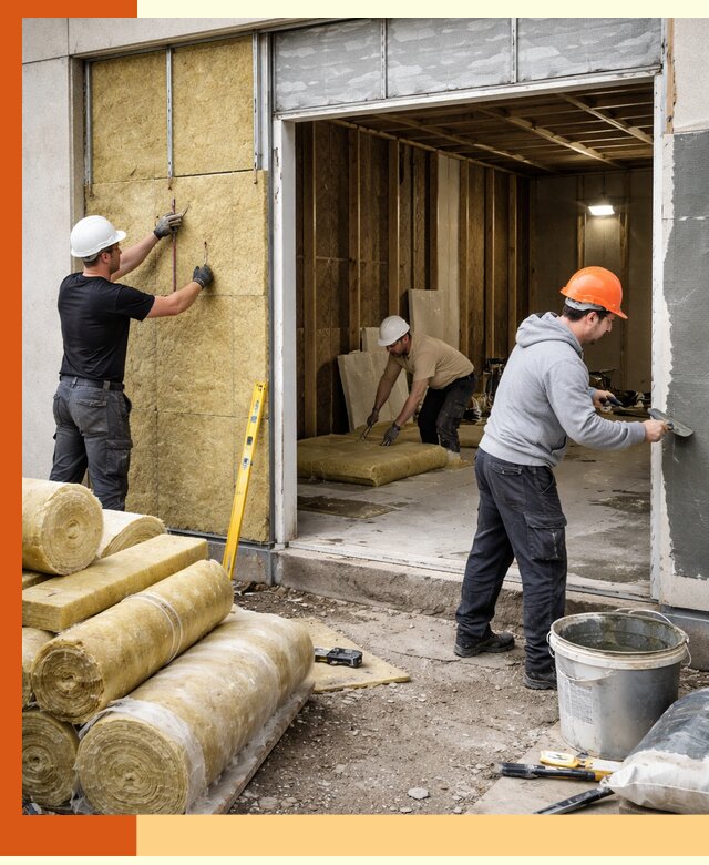 Утепление торгового павильона в Коломне — качественно и энергоэффективно