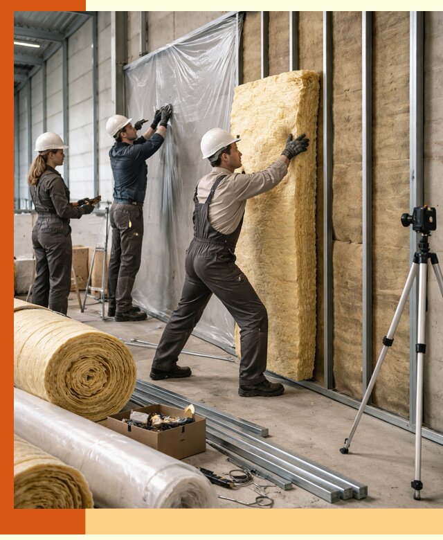 Утепление складского терминала в Коломне профессионально и надёжно