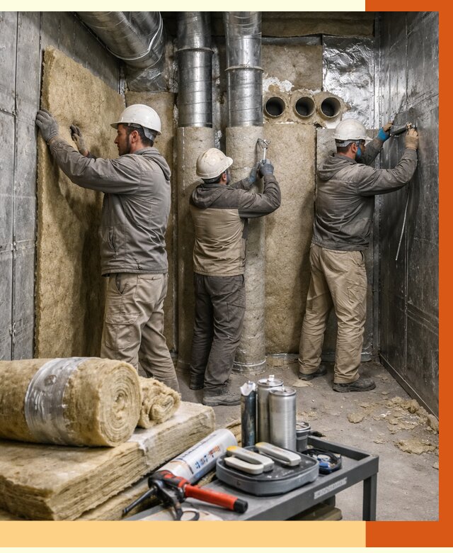 Утепление венткамеры в Коломне под ключ от 1470 руб. — профессионально | ТепломастерКлм