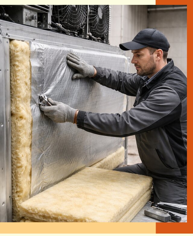 Утепление холодильного агрегата в Коломне от 8618 руб. под ключ | ТепломастерКлм