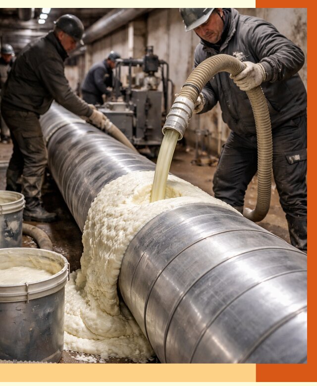 Утепление теплотрассы жидкой теплоизоляцией в Коломне от 4258 руб. | ТепломастерКлм