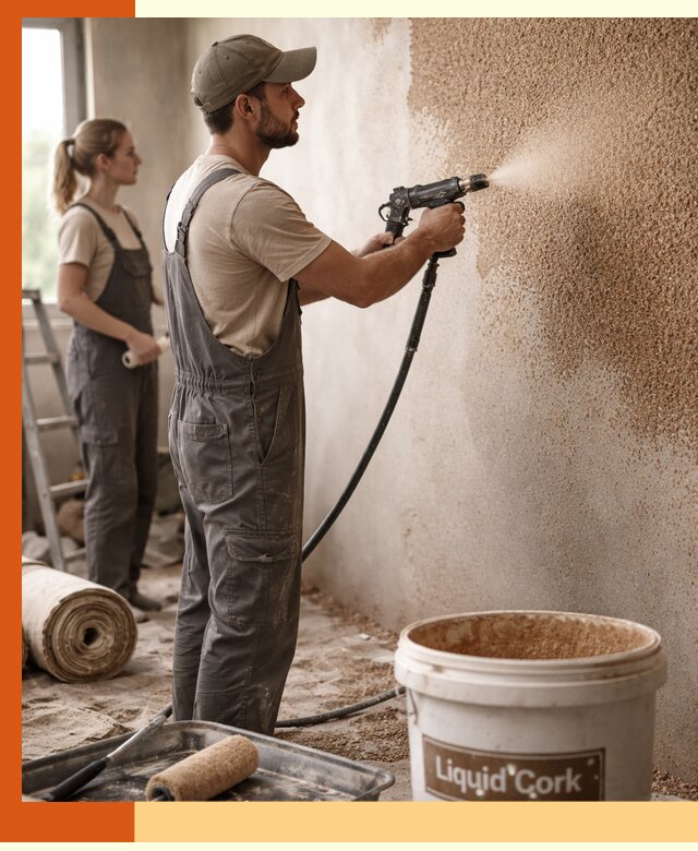 Утепление стен жидкой пробкой в Коломне эффективное и долговечное