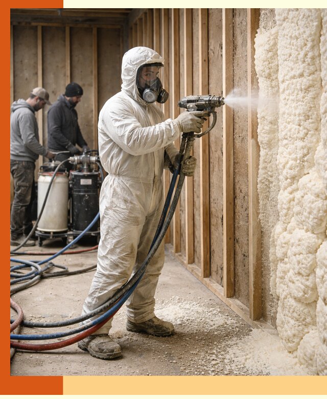 Обучение напылению ППУ: курсы для специалистов в Коломне