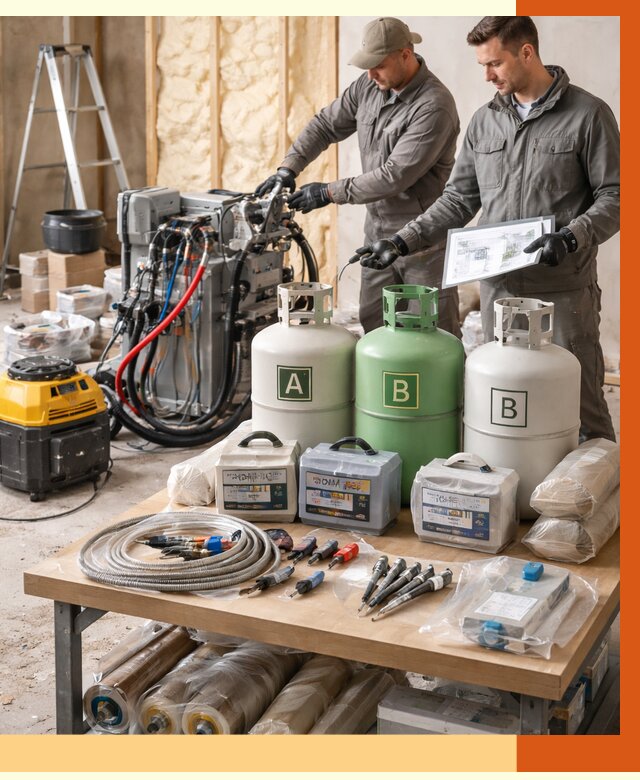 Продажа компонентов ППУ с консультацией в Коломне от 4258 руб. | ТепломастерКлм